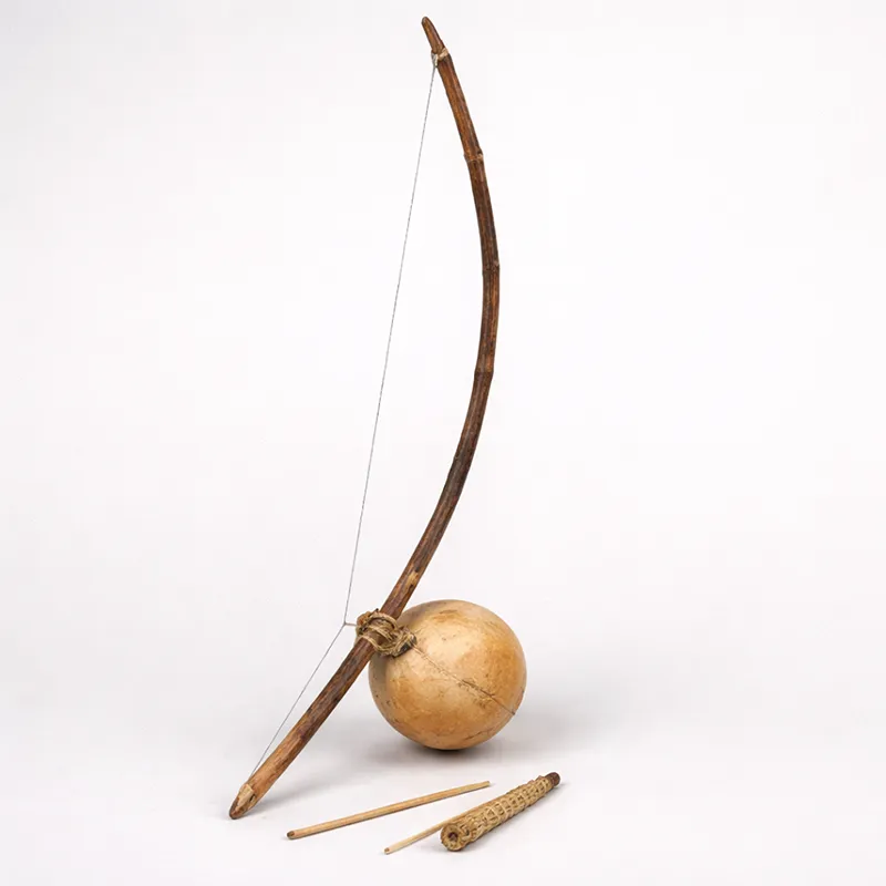 instrumento cordofone arco musical com cabaça