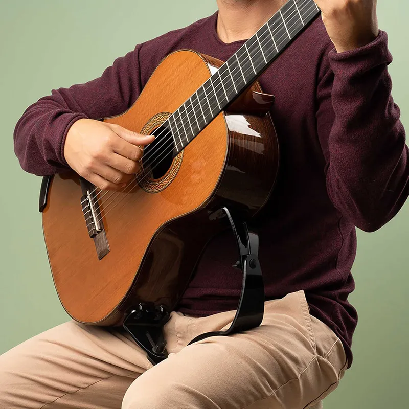 suporte ergonomico para segurar o violão