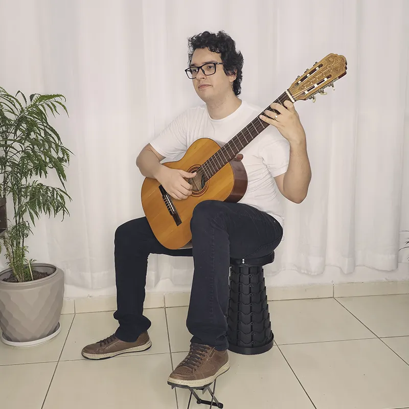 posicao erudita com apoio de pé