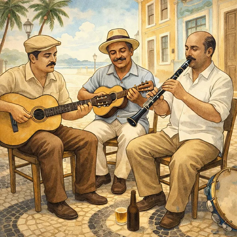 roda de choro brasileira