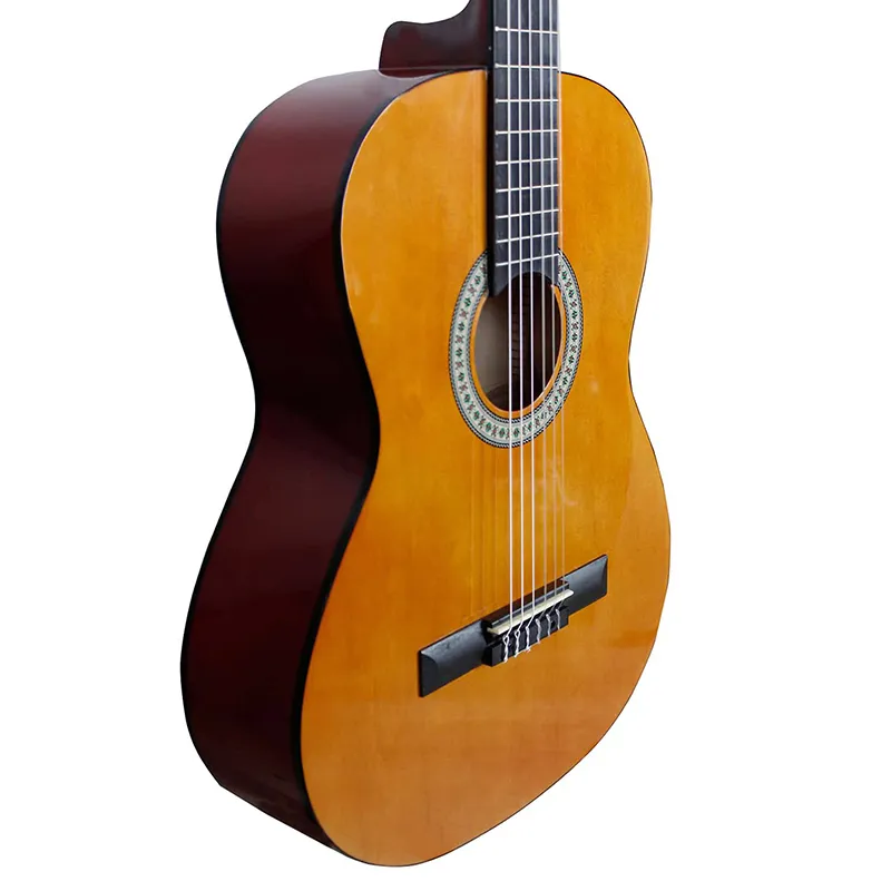 formato do corpo clássico padrão do violão giannini n-14