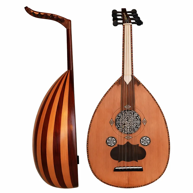 instrumento cordofone alaúde arabe sem trastes