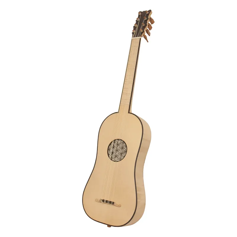 instrumento cordofone guitarra renascentista de quatro ordens