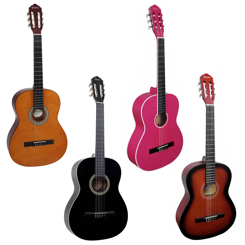 Violão Giannini N-14 em algumas das suas cores disponiveis