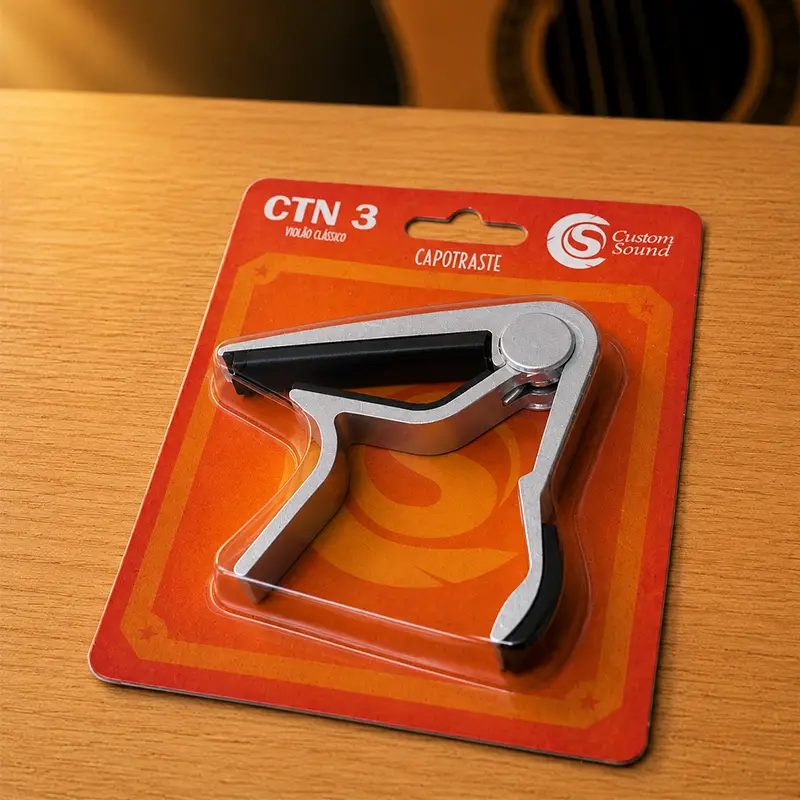 Capotraste CTN3 na embalagem